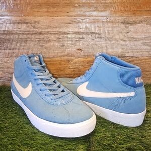 New Unisex Nike Bruin High SB 'Noise Aqua' DR0126-400